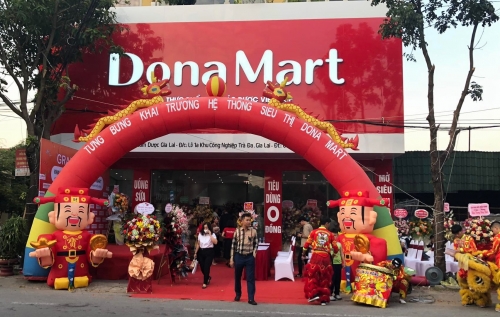 Khai trương siêu thị Dona Mart đầu tiên tại Nghệ An