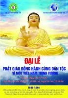 Đại lễ Phật Giáo đồng hành cùng dân tộc diễn ra thành công tốt đẹp